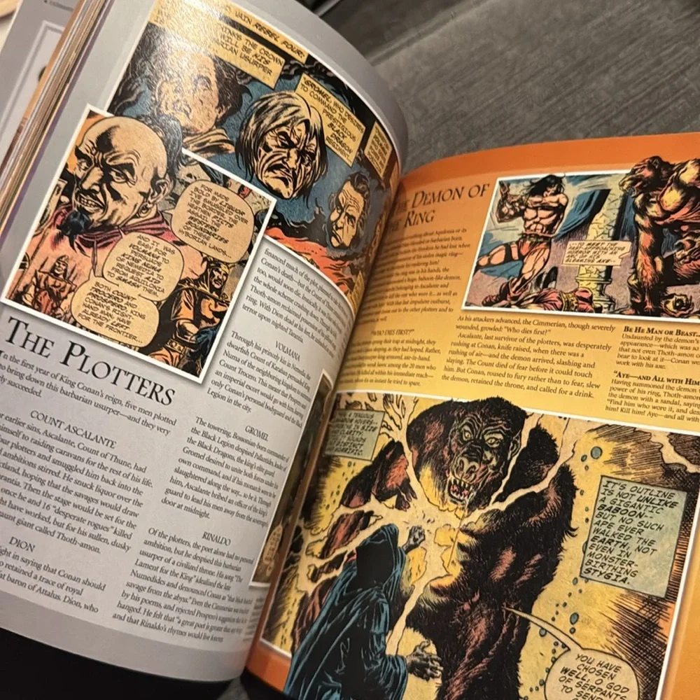 Conan Exclusive Excerpted Edition Book Roy Thomas 2007 Hard Cover